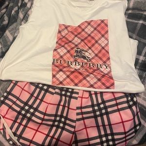 T shirt and short set